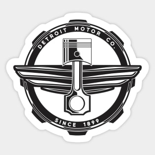 Detroit Motor Company. Sticker